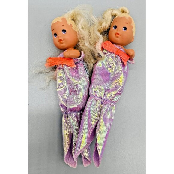 Mattel Sea Twins Mermaid Barbie Tail Lot Vintage - Picture 2 of 7